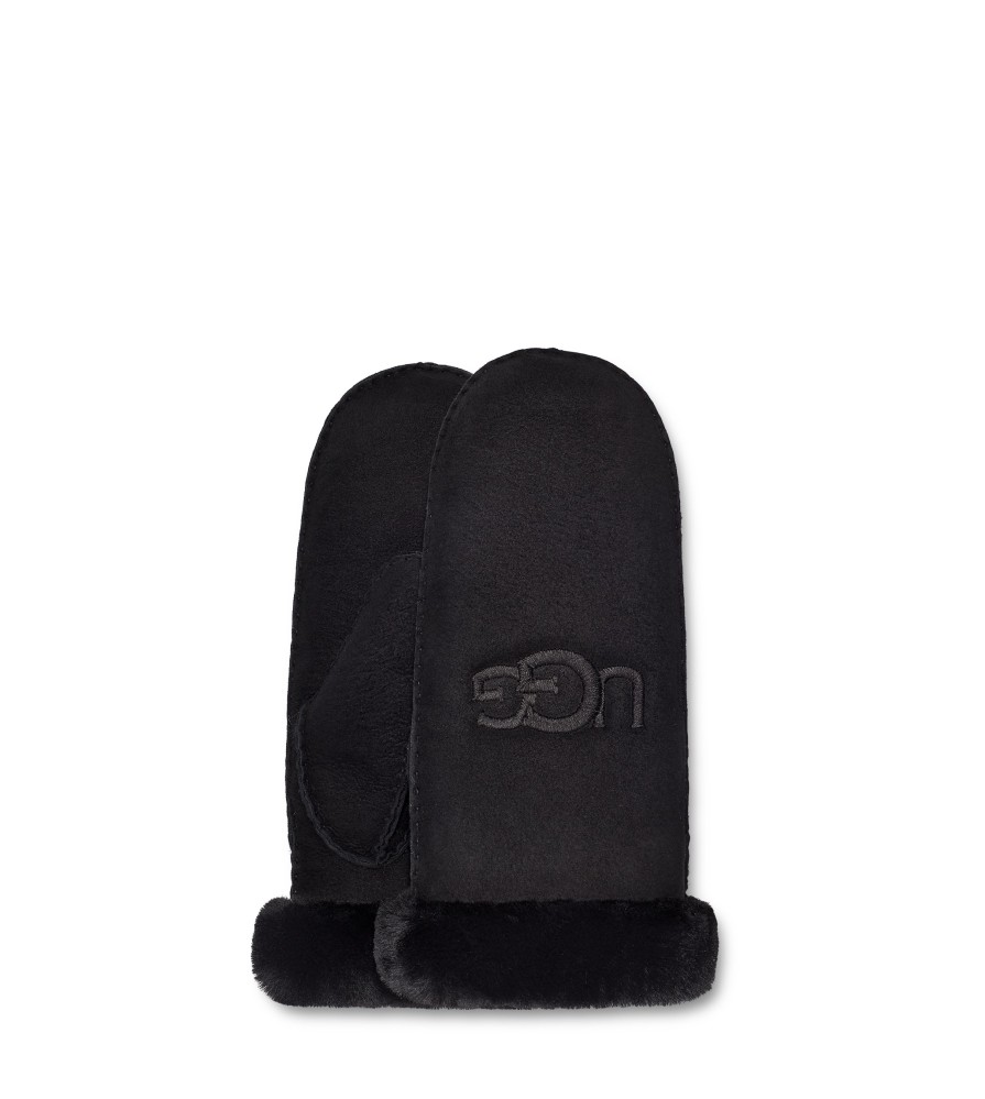 Kengat&Asusteet UGG | Sheepskin Emb Mitten, Black