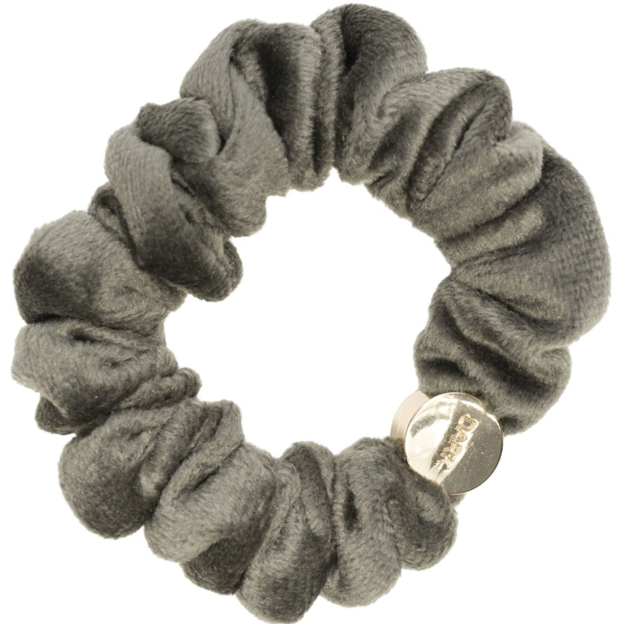 Kengat&Asusteet DARK department | Velvet Mini Scrunchie, Army