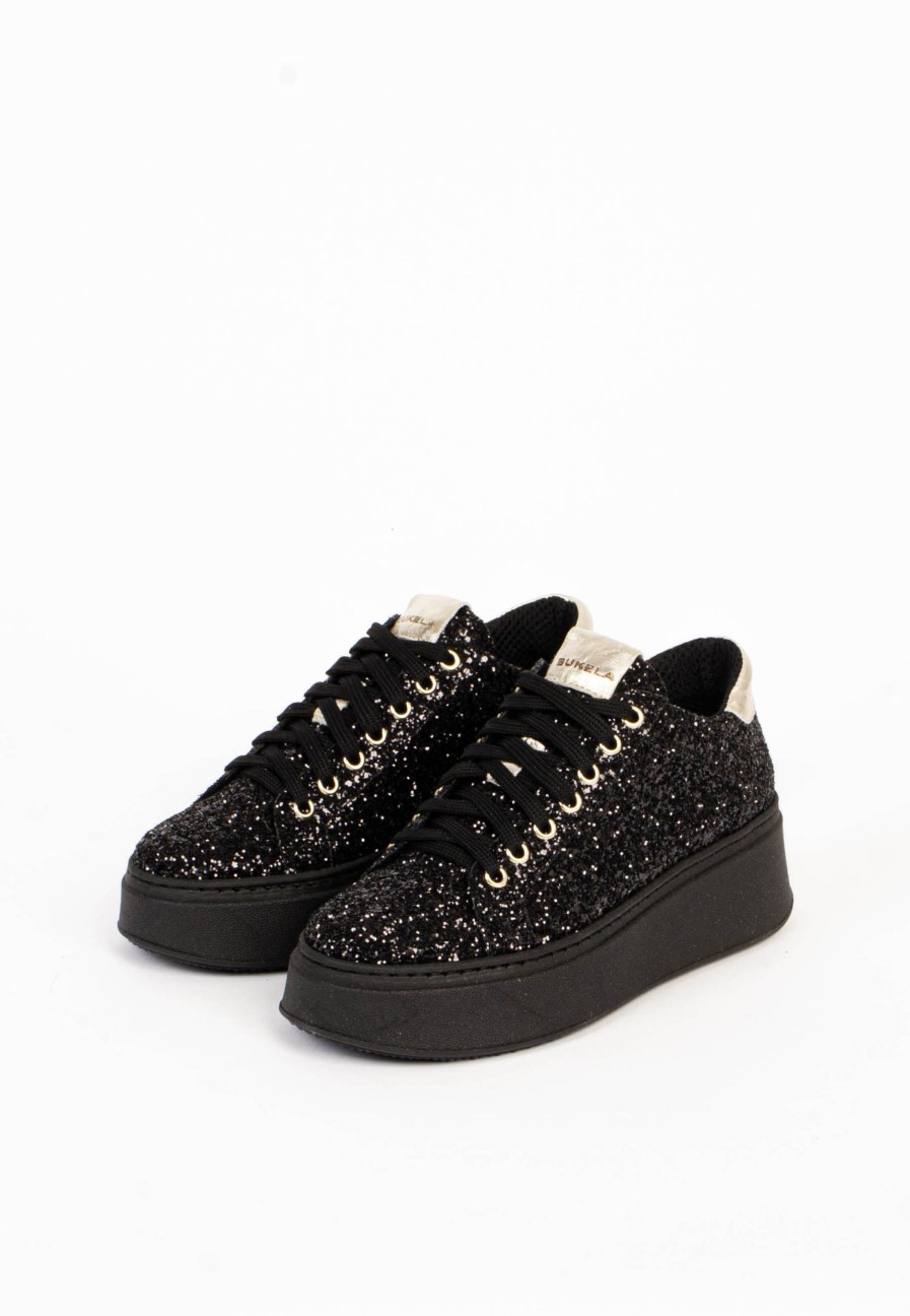 Kengat&Asusteet Bukela | Coco Glitter Sneakers, Black