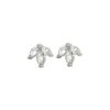 Kengat&Asusteet Edblad | Laurel Studs, Rhodium