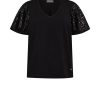 Vaatteet Mos Mosh | Pinter Sequin Tee, Black