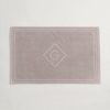 Koti Gant Home | Organic G Shower Mat, Silver Sand