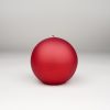 Koti Balmuir | Velvet Ball Candle 10Cm, Red