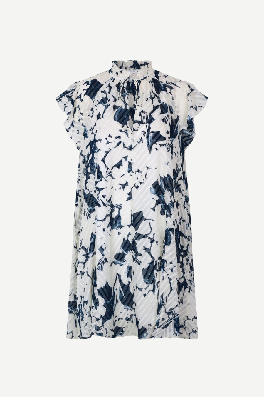 Vaatteet Samsøe & Samsøe | Karookh Dress, Flora Blue