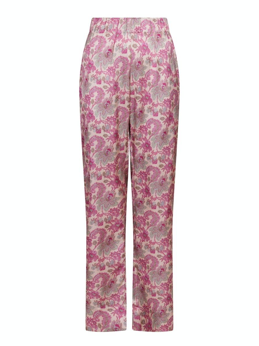 Vaatteet Neo Noir | Winnie Paradise Paisley Pants, Rose