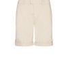 Vaatteet Mos Mosh | Jolanda Chino Shorts, Pearled Ivory