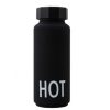 Koti Design Letters | Thermo Bottle Hot, Black