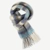 Kengat&Asusteet Gustav | Dereen Fluffy Wool Scarf, Grey Blue