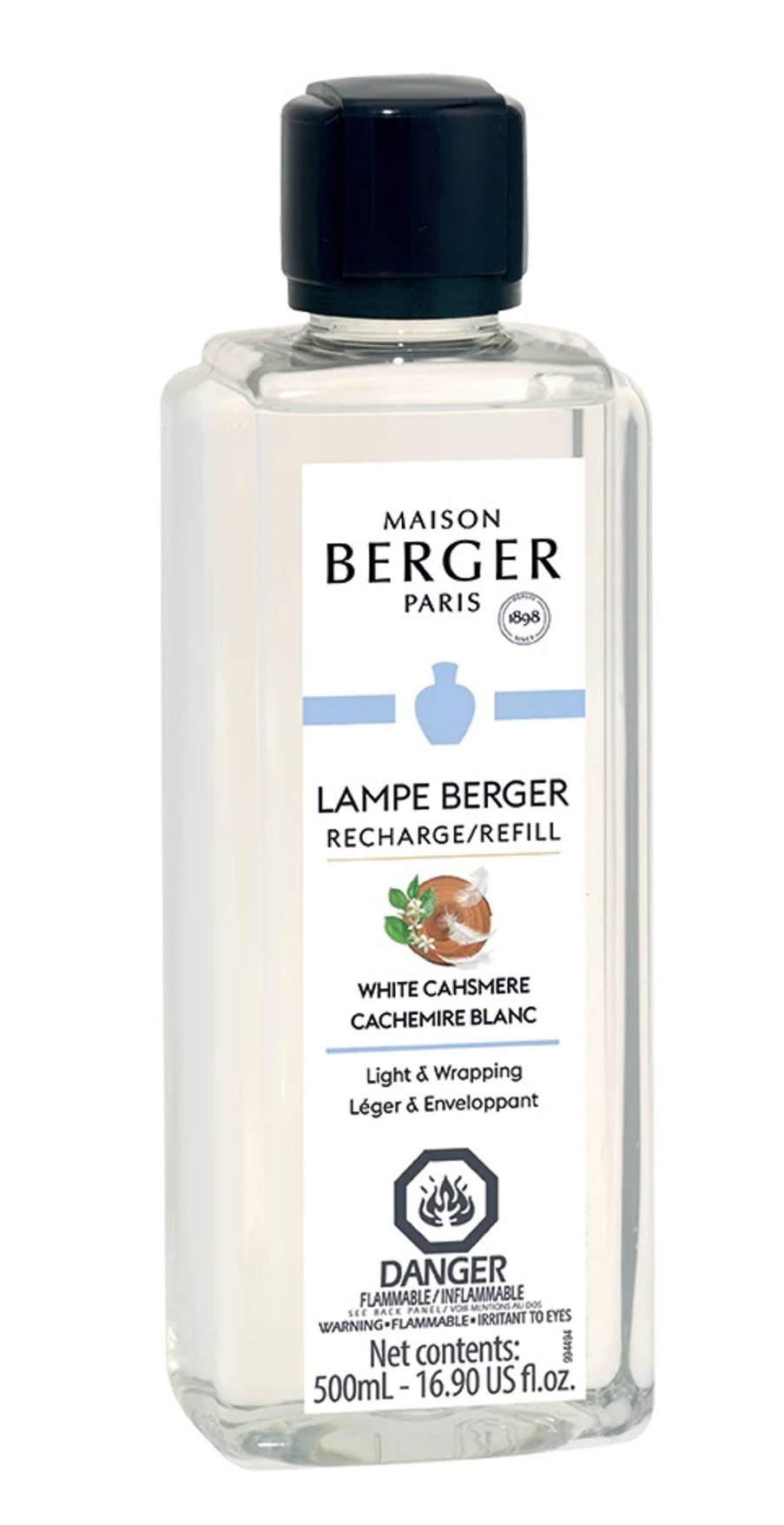 Koti Maison Berger | White Cashmere -Ilmanpuhdistajanneste 500Ml