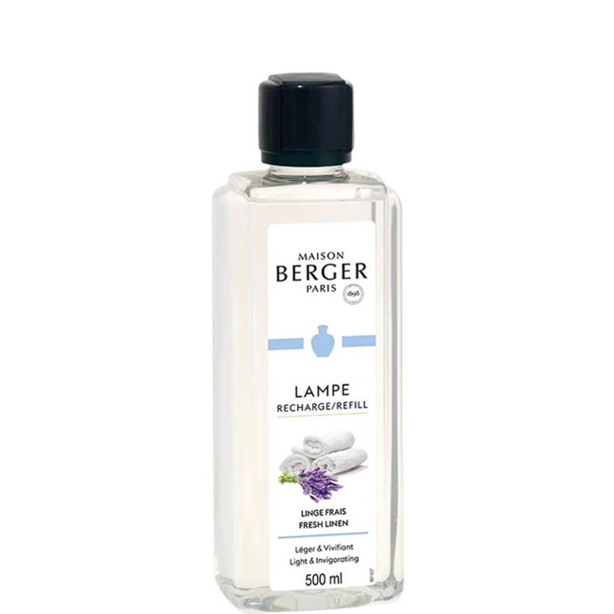 Koti Maison Berger | Fresh Linen -Ilmanpuhdistajanneste 500Ml