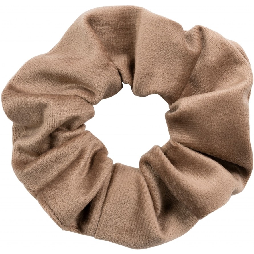 Kengat&Asusteet DARK department | Velvet Plain Scrunchie, Latte