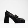 Kengat&Asusteet Vamsko | Edith Loafer, Glitter Black