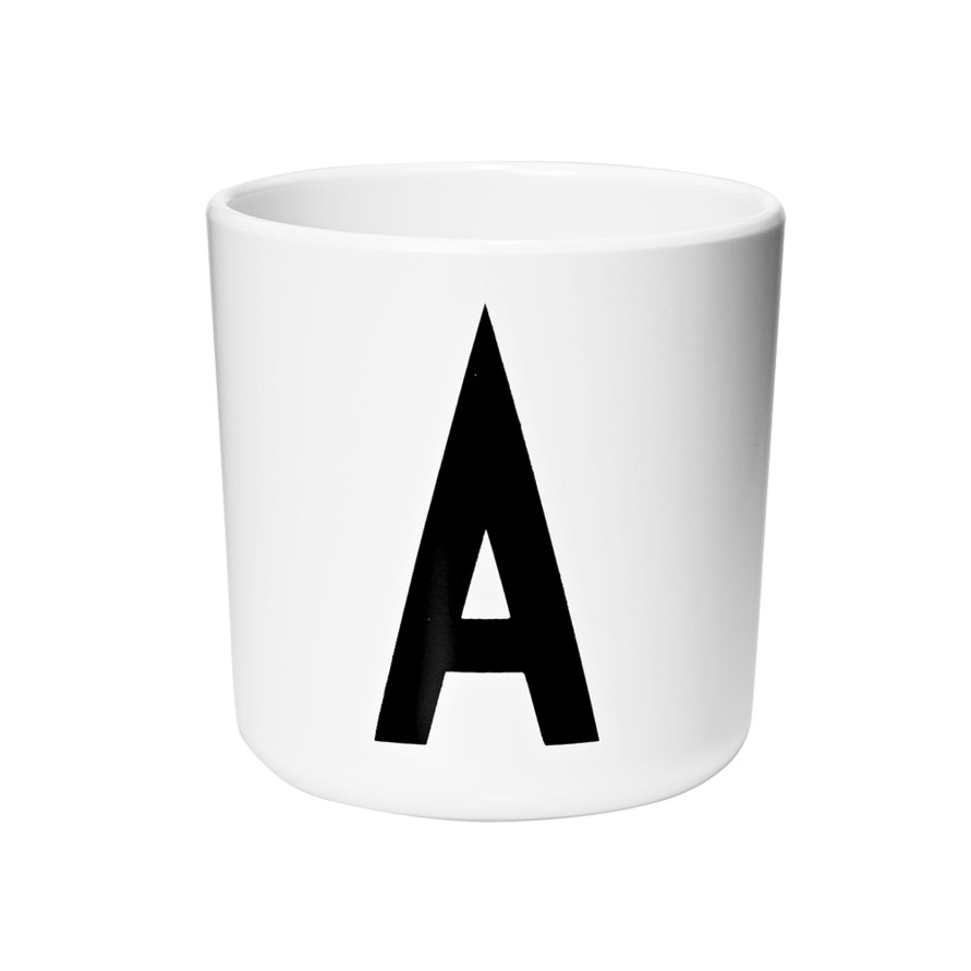 Koti Design Letters | Personal Eco Cup (A-Z), White