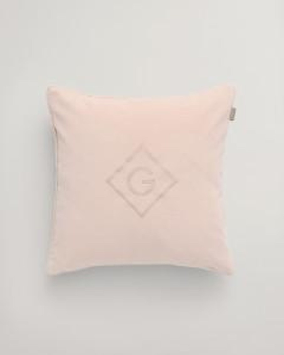 Koti Gant Home | Velvet G Cushion 50X50, Silver Peony