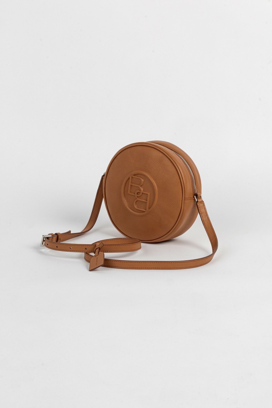 Kengat&Asusteet Balmuir | Essen Rounded Crossbody, Tan/Silver