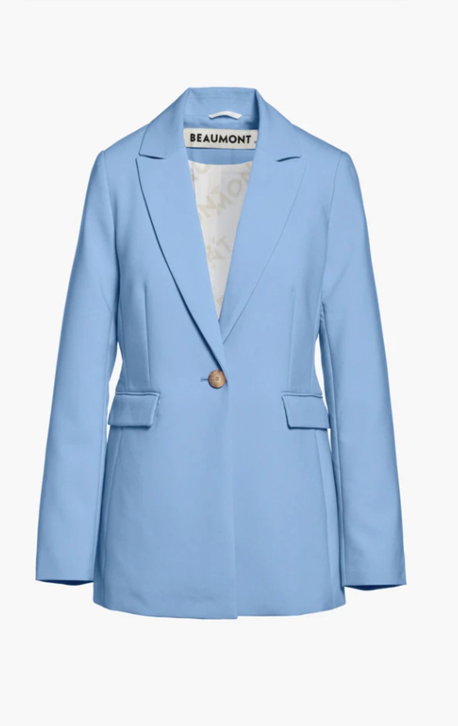 Vaatteet Beaumont | Abby Blazer Classic Twill, Corn Blue