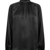 Vaatteet Mos Mosh | Sille Glossi Blouse, Black