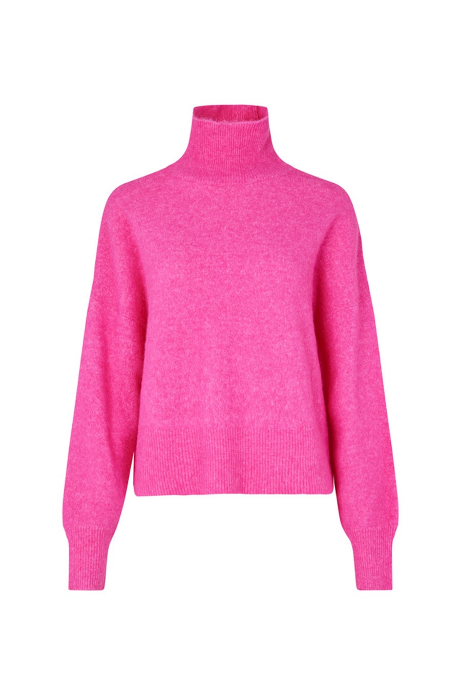 Vaatteet Samsøe & Samsøe | Nola Turtleneck, Fuchsia Fedora