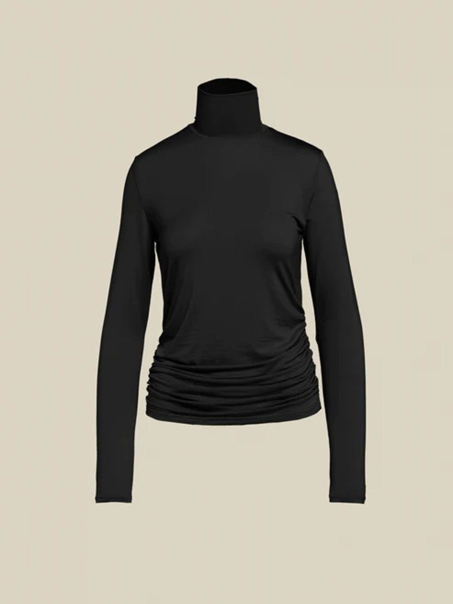 Vaatteet Beaumont | Phoebe Top Col, Black