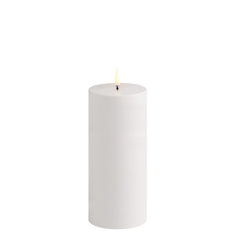 Koti Uyuni Lighting | Outdoor Led Candle 17,8Cm, White