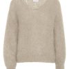 Vaatteet Americandreams | Milana Mohair Knit, Beige