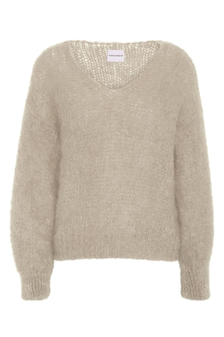 Vaatteet Americandreams | Milana Mohair Knit, Beige