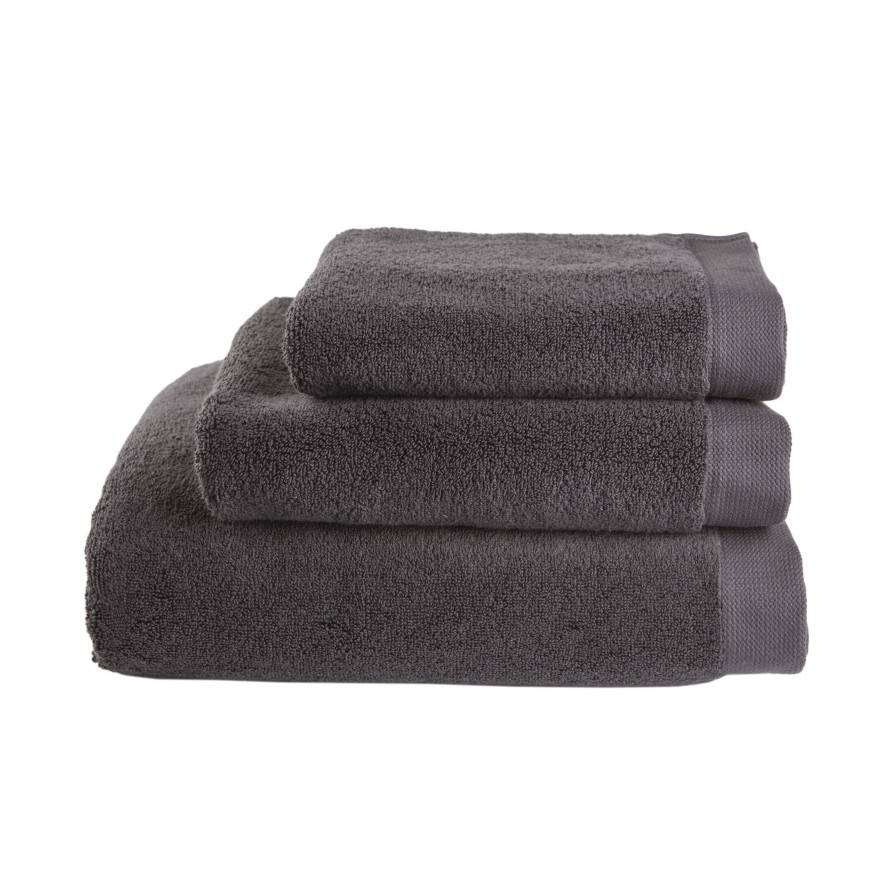 Koti Balmuir | Lugano Towel 50X70, Dark Grey