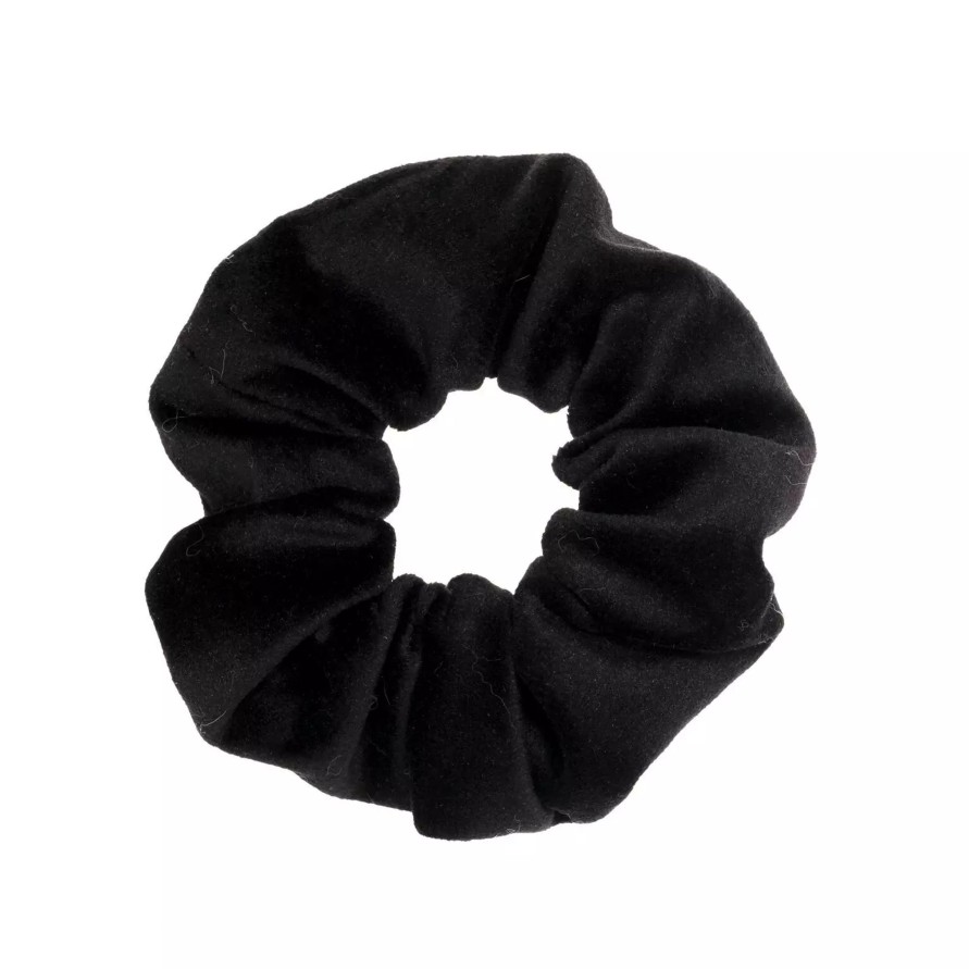 Kengat&Asusteet DARK department | Velvet Plain Scrunchie, Black