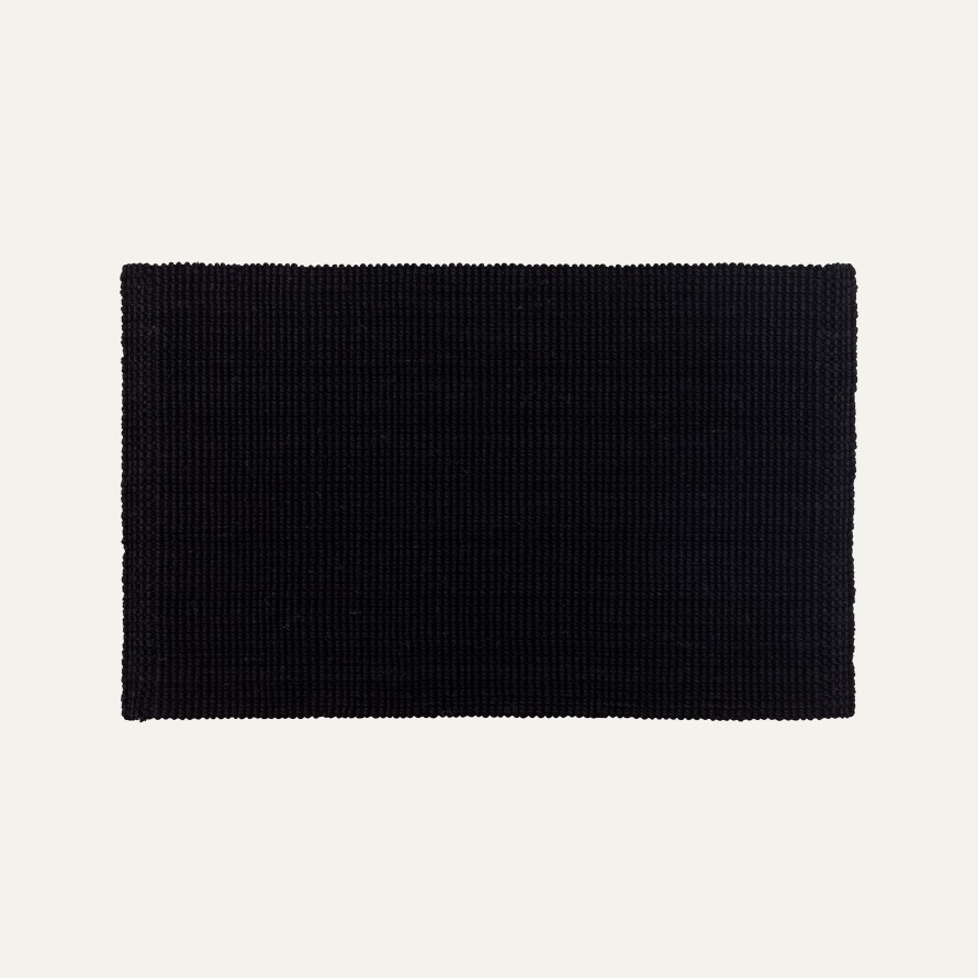 Koti Dixie | Fiona Juuttimatto 45X75, Black