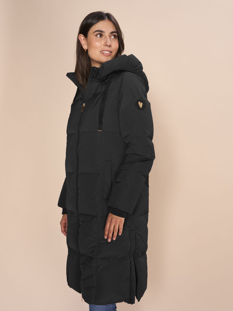 Vaatteet Mos Mosh | Nova Square Down Coat, Black