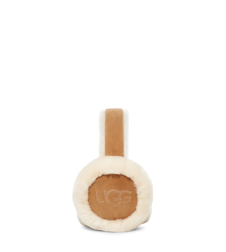 Kengat&Asusteet UGG | Embroidered Logo Earmuff, Chestnut