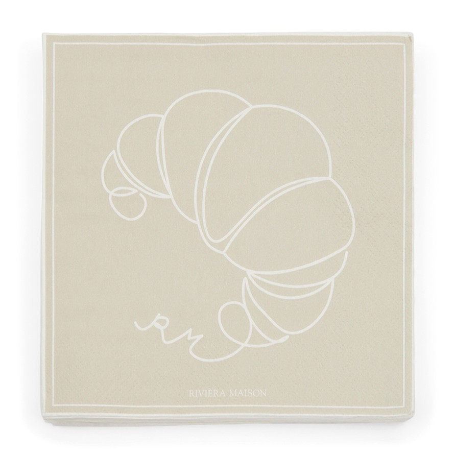 Koti Rivièra Maison | Paper Napkin Le Croissant