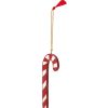 Koti Lexington Company | Papier Mache Candy Cane Christmas Ornament, Red/White