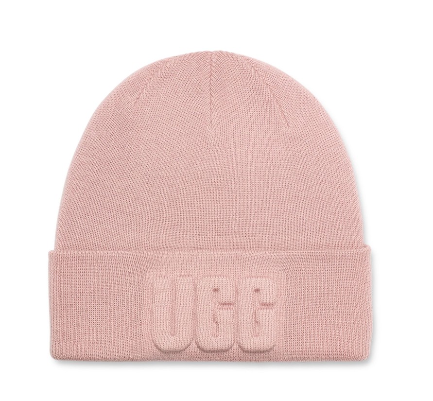 Kengat&Asusteet UGG | 3D Logo Beanie, Mauve