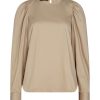 Vaatteet Mos Mosh | Gigi Blouse, Savannah Tan