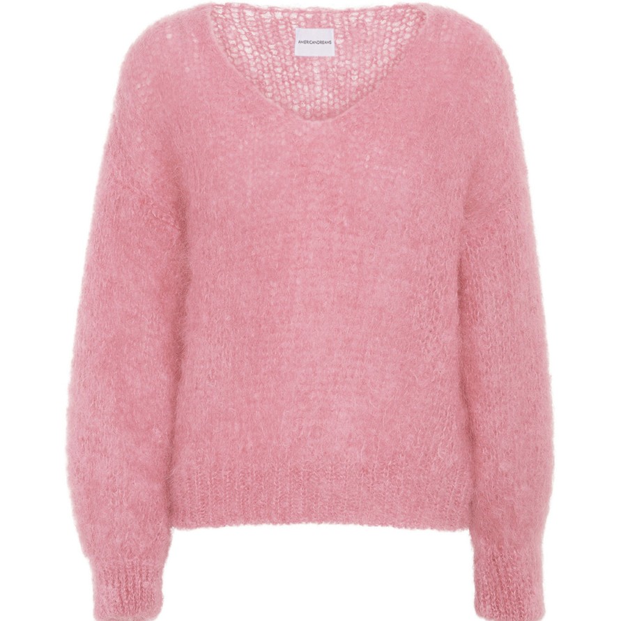 Vaatteet Americandreams | Milana Mohair Knit, Soft Berry