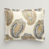 Koti Gant Home | Paisley Pillowcase, Mild White