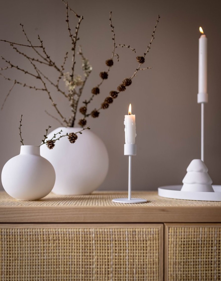 Koti Cooee Design | Candlestick 13Cm, White