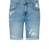 Vaatteet Mos Mosh | Bradford Scratch Shorts, Blue