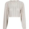 Vaatteet Neo Noir | Rivoli Wave Blouse, Ivory