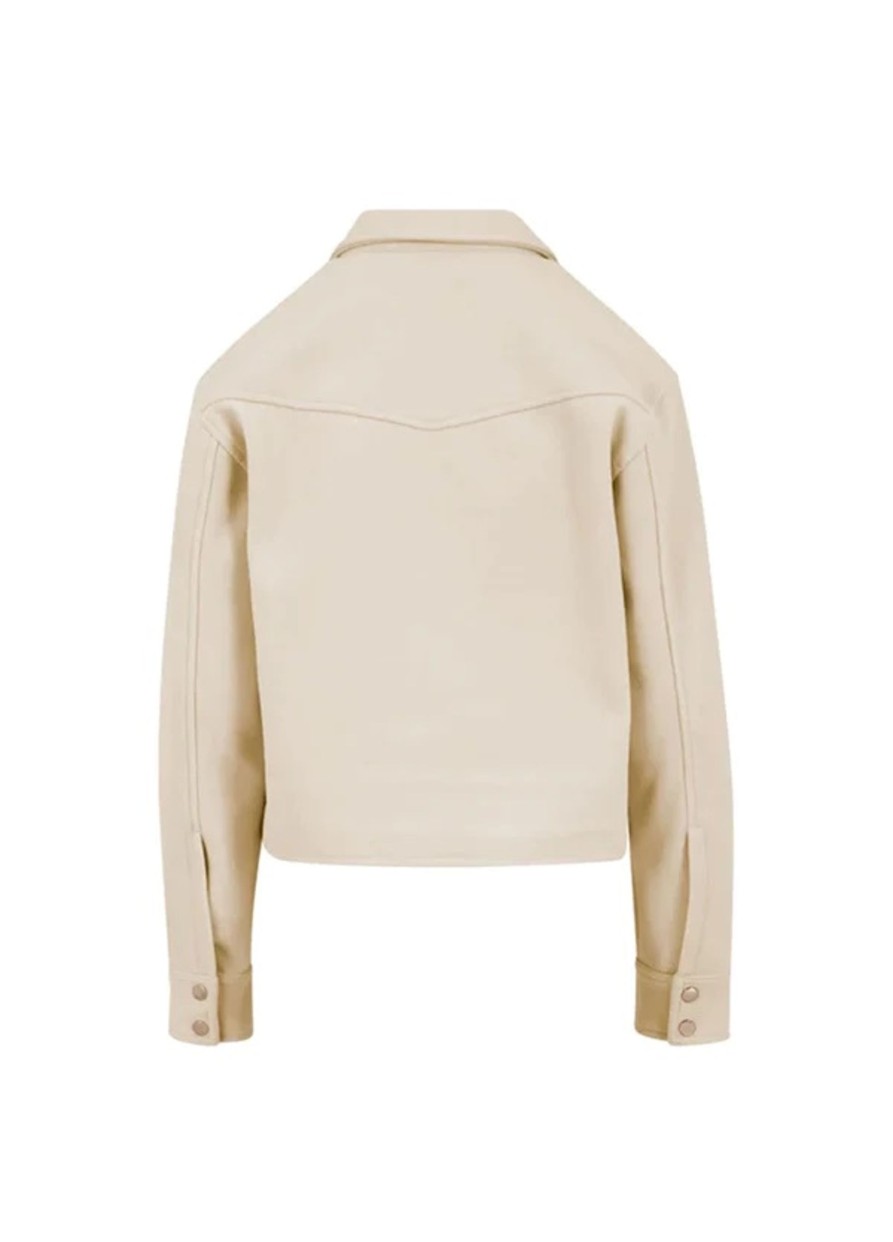 Vaatteet Coster Copenhagen | Ariana Short Jacket, Creme