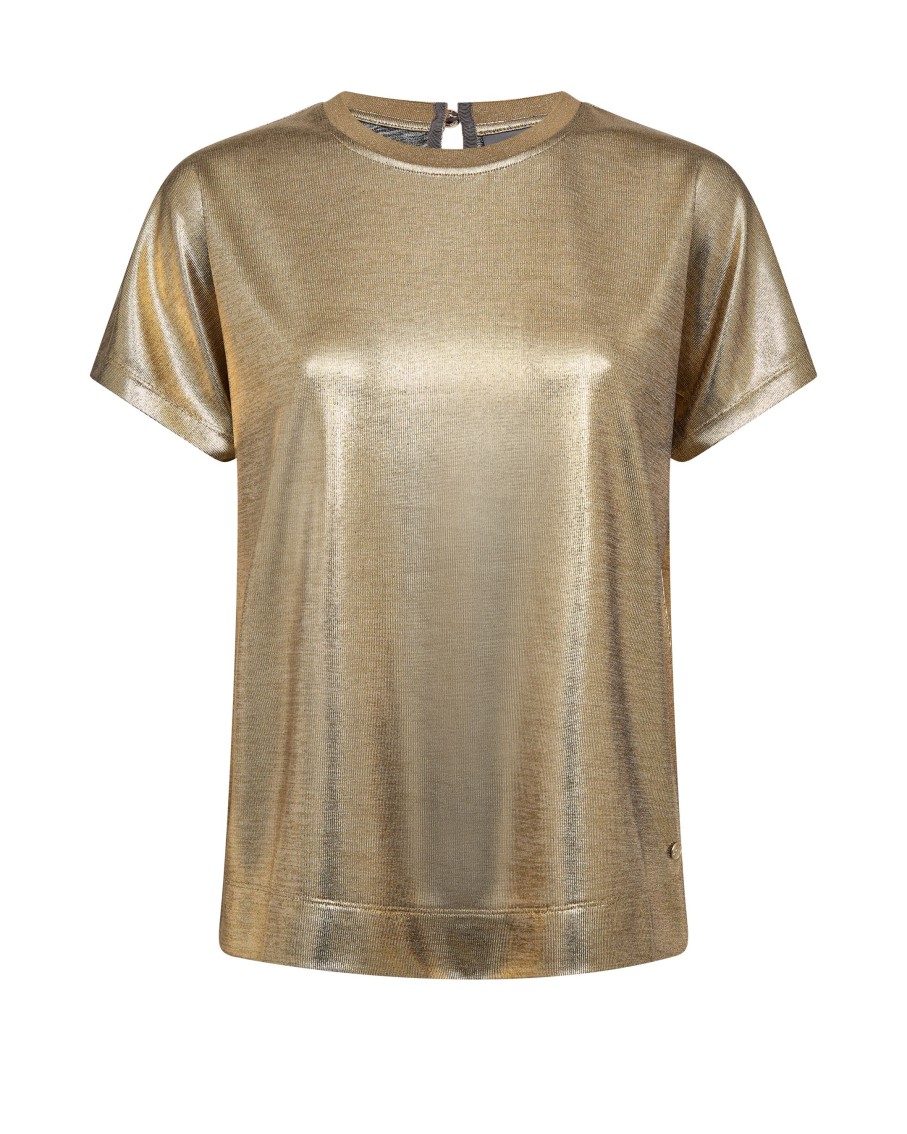 Vaatteet Mos Mosh | Nivola Foil Tee, Gold