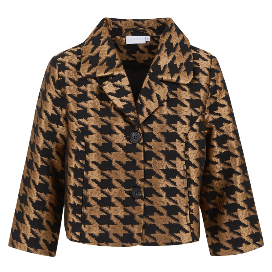 Vaatteet Coster Copenhagen | Houndstooth Jacket, Metallic Houndstooth