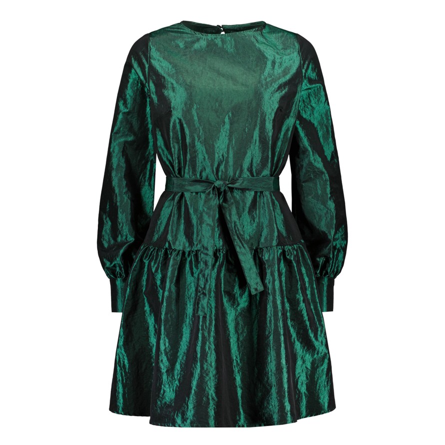 Vaatteet GAUHAR Helsinki | Taft Dress, Green