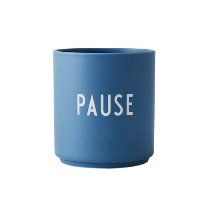 Koti Design Letters | Favourite Cup Pause, Blue