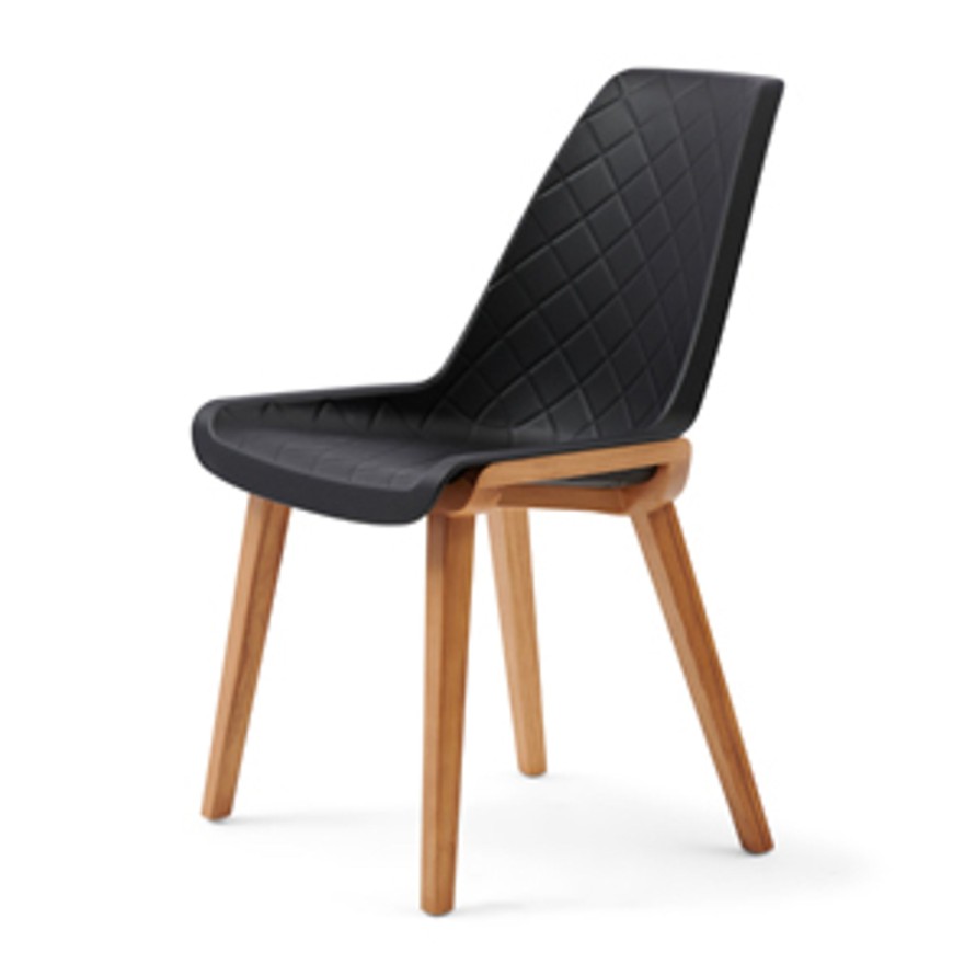 Koti Rivièra Maison | Amsterdam City Dining Chair, Black