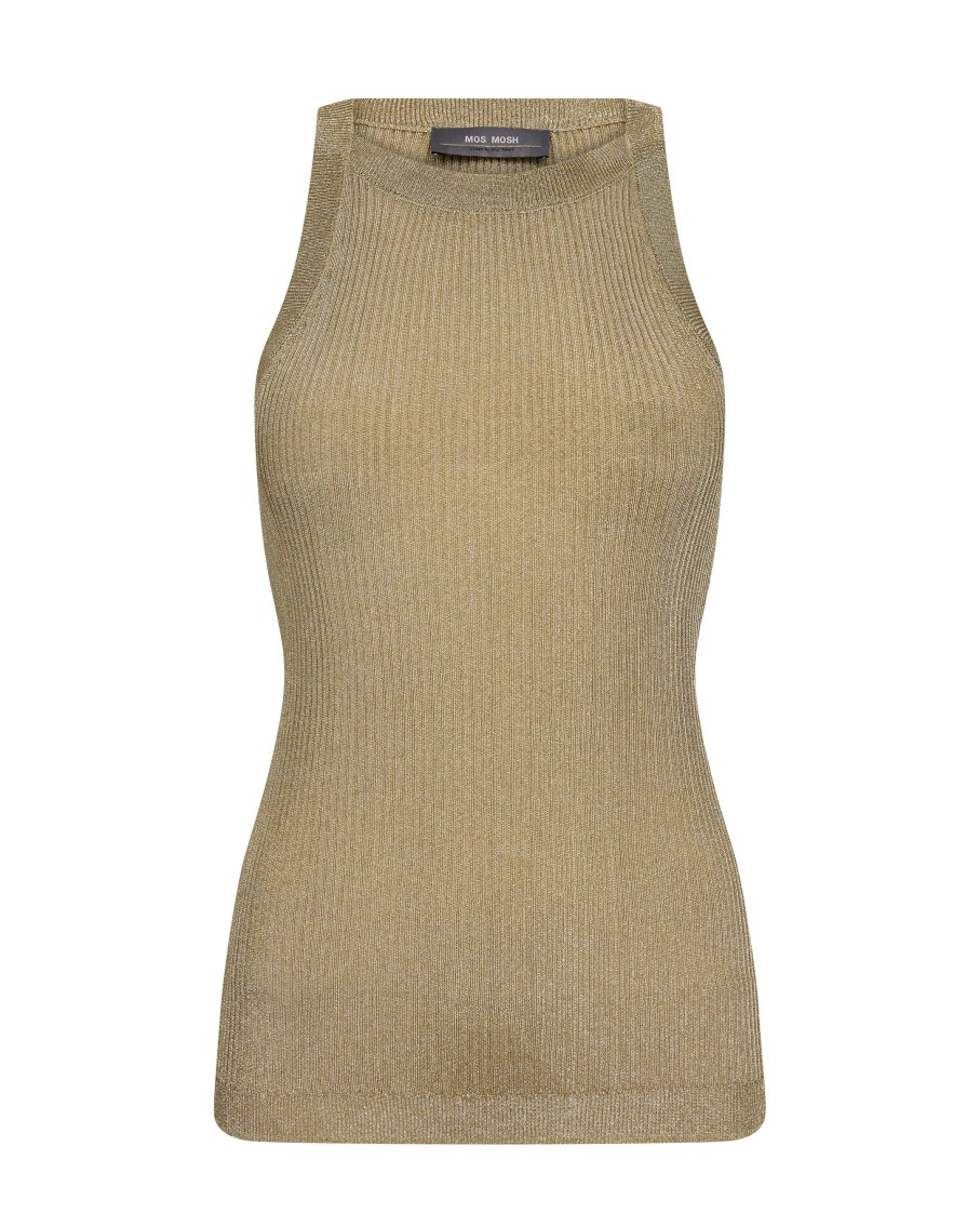 Vaatteet Mos Mosh | Imanja Knit Tank Top, Gold