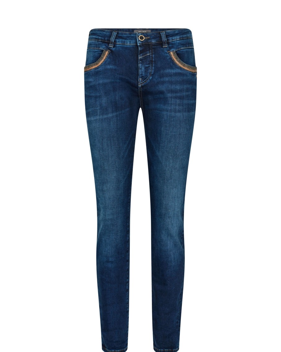 Vaatteet Mos Mosh | Naomi Achilles Jeans, Dark Blue