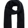 Kengat&Asusteet Mos Mosh | Thora Knit Scarf, Black