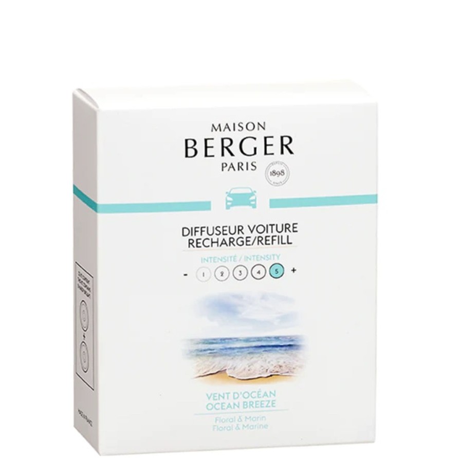 Koti Maison Berger | Car Scent -Ocean Breeze, Tayttopakkaus